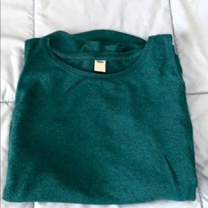 Long sleeved cold shoulder top